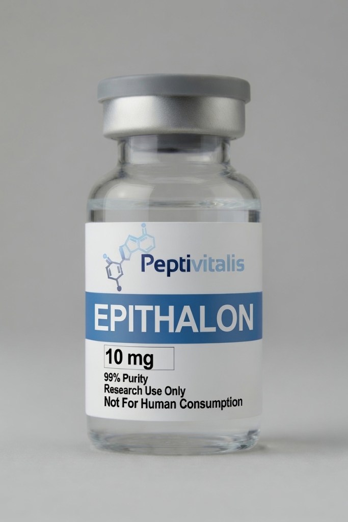 Epithalon 10 mg vial — Peptivitalis research compound